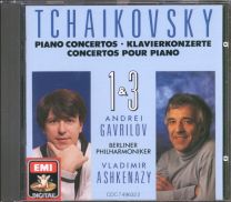Tchaikovsky - Piano Concertos = Klavierkonzerte = Concertos Pour Piano 1 & 3