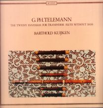 Telemann The Twelve Fantasias For Transverse Flute Without Bass