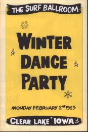 Surf Ballroom Winter Dance Party 2/2/59