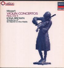 Mozart Violin Concertos Nos. 3 & 5