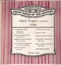 Maria Ivogun (Soprano) Sings