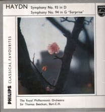 Haydn - Symphony No. 93 In D / Symphony No. 94 In G “Surprise”