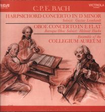C.p.e. Bach - Harpsichord Concerto In D Minor / Oboe Concerto In E-Flat