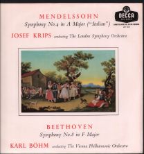 Mendelssohn - Symphony No. 4 In A Major "Italian" / Beethoven - Symphony No. 8 In F Major