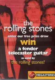 Win A Fender Telecaster Guitar As Used By The Rolling Stones