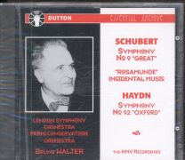 Conducts Schubert / Haydn