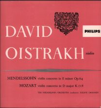 Mendelssohn - Violin Concerto In E Minor, Op. 64 / Mozart - Violin Concerto No. 4 In D, K. 218