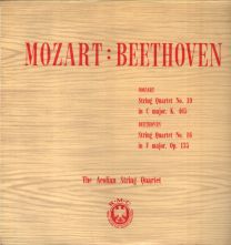 Mozart - String Quartet No. 19 In C Major, K. 465 / Beethoven - String Quartet No. 16 In F Major, Op. 135