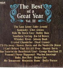 Best Of A Great Year Vol 3