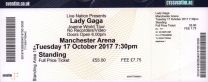 Manchester Arena 17 October 2017