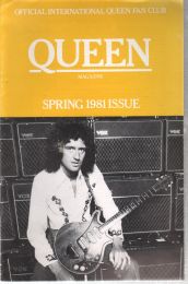 Official International Queen Fan Club Spring 1981