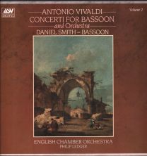 Antonio Vivaldi - Concerti For Bassoon And Orchestra - Volume 2