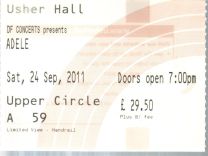 Usher Hall Edinburgh 24Th September 2011