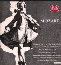 Mozart - Symphony No. 39 In E Flat Major, K. 543 / Conterto For Violin And Orchestra No. 4 In D Major, K. 218
