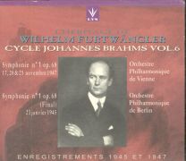 L'heritage De Wilhelm Furtwängler: Cycle Johannes Brahms Vol 6