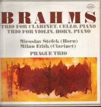 Brahms - Trio For Clarinet, Cello, Piano / Trio For Violin, Horn, Piano