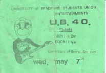 Bradford Students Union May 7Th