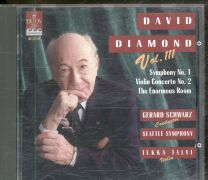 David Diamond - Vol 3 - Symphony No. 1 / Violin Concerto No. 2 / The Enormous Room (Vol. Iii)