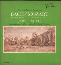 Bach Violin Concerto No.1 In A Minor / Mozart Violin Concerto No.3 In G