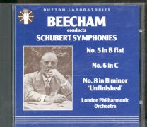 Beecham Conducts Schubert Symphonies: No. 5 In B Flat, No. 6 In C, No. 8 In B Minor 'Unfinished'