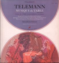 Telemann - Musique De Table (Production Iii) - Vol. 2 — The Chamber Works