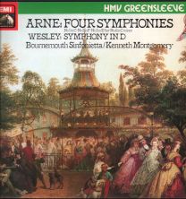 Arne - Four Symphonies / Wesley - Symphony In D