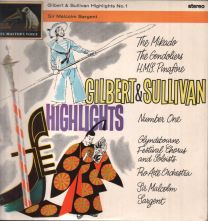 Gilbert & Sullivan Highlights No. 1
