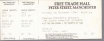 Free Trade Hall Manchester 26Th Oct 1984