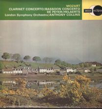 Mozart Clarinet Concerto / Bassoon Concerto De Peyer/Helaerts