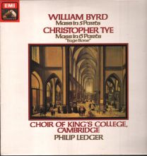 William Byrd Mass In 5 Parts / Christopher Tye Mass In 6 Parts "Euge Bone"