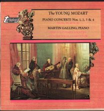 Young Mozart Piano Concerti Nos 1,2,3&4
