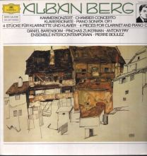 Alban Berg - Kammerkonzert / Klaviersonate Op.1