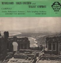 Mendelssohn Violin Concerto / Italian Symphony