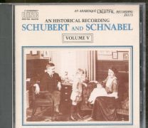 Schubert And Schnabel Volume V
