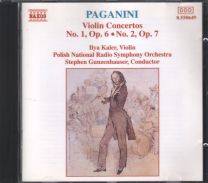 Paganini - Violin Concertos No. 1, Op. 6  & No. 2, Op. 7