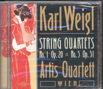 Karl Weigl - String Quartets N°.1, Op. 20 - N°.5, Op. 31