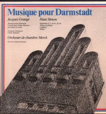 Musik Für Darmstadt  - Jacques Grange / Hans Simon