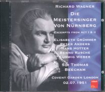 Wagner - Die Meistersinger Von Nürnberg, Excerpts From Act I  & Ii, Covent Garden London, 02.07.1951