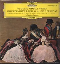 Wolfgang Amadeus Mozart - Streichquartette D-Moll Kv 421 Und C-Dur Kv 465