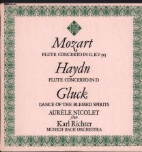 Mozart - Flute Concerto In G, Kv 313 / Haydn - Flute Concerto In D / Gluck