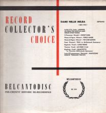Record Collector's Choice, Dame Nellie Melba