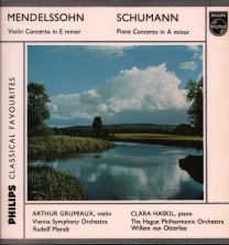 Mendelssohn - Violin Concerto In E Minor / Schumann - Piano Concerto In A Minor