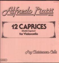 Alfredo Piatti - 12 Caprices, Op.25