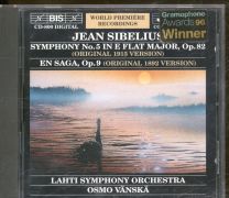 Sibelius - Symphony No. 5 In E Flat Major, Op. 82 / En Saga, Op. 9