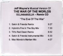 Jeff Wayne's Musical Version Of The War Of The Worlds (Ulladubulla — Remix Cd)