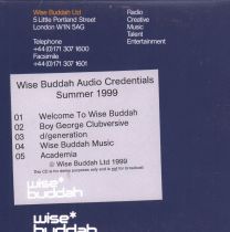 Wise Buddha Audio Credentials Summer 1999