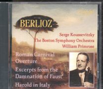 Berlioz - Roman Carnival Overture / Harold In Italy / Excerpts From The Damnation Of Faust