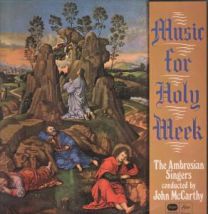 Music For Holy Week