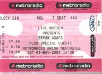 Newcastle Metroradio Arena 1St November 2008