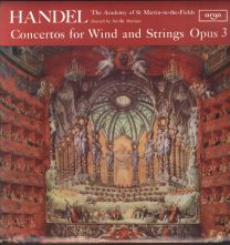 Handel - Concertos For Wind And Strings Opus 3